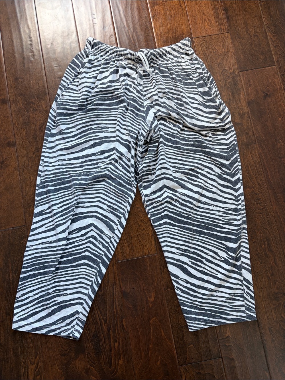 Vintage Zubaz Zebra Print Sweatpants